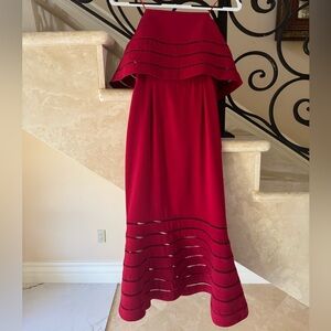 C/MEO Collective Vibrant Red Dress